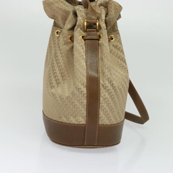 GUCCI Shoulder Bag Canvas Beige Gold - Picture 5 of 16